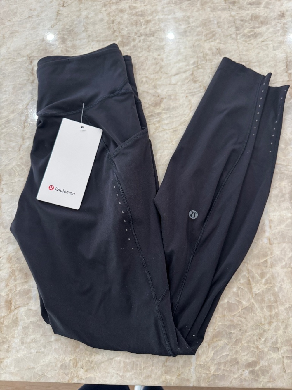 NWT Lululemon Fast and Free Tight Legging 28" Pocket Size 6 Black